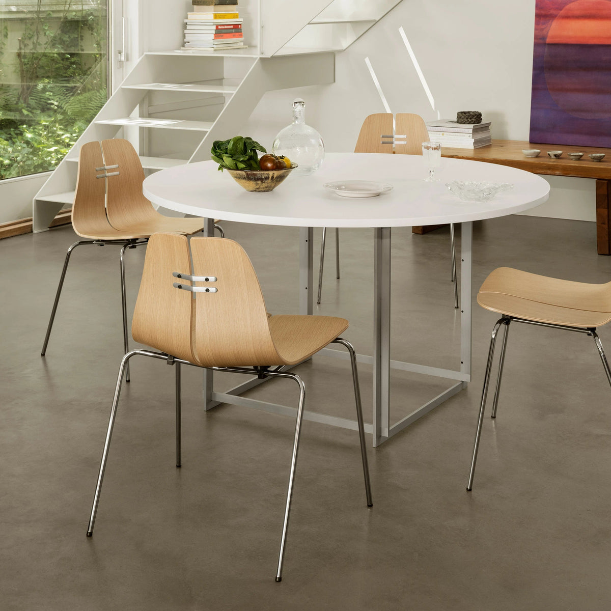 10月到貨 PK3™ Chair, Oak/Chrome, Fritz Hansen