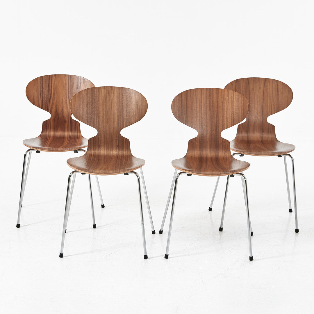 現貨 Ant Chair, WALNUT/Chrome, Fritz Hansen