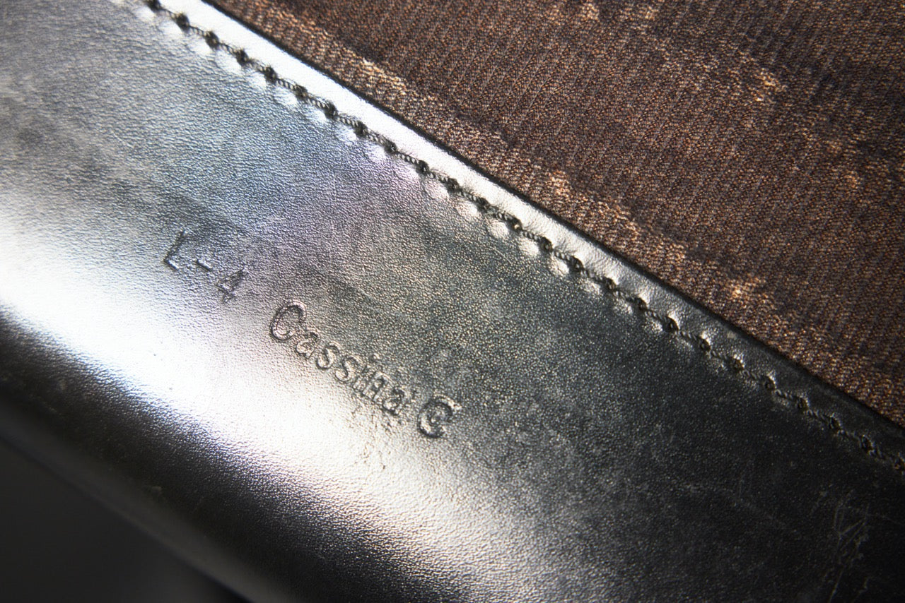 CAB 414 Cassina by Mario Bellin, Black, 1970