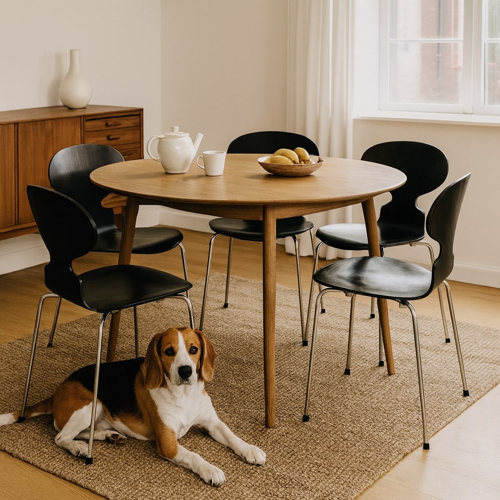現貨 Ant Chair, Black/Chrome, Fritz Hansen